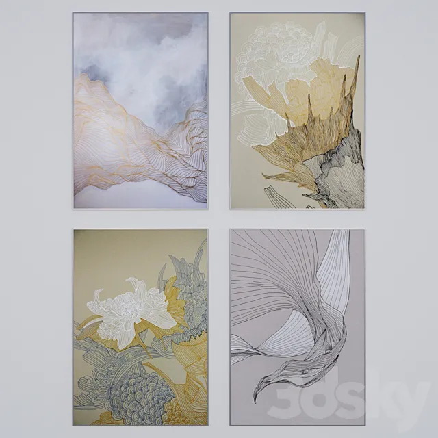 Wall Pictures 32 3D Model