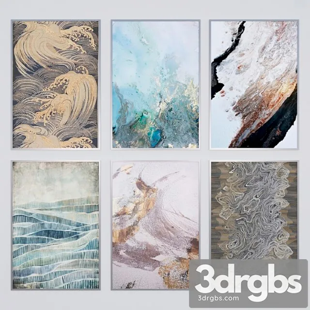 Wall Pictures 35 1 3D Model Free