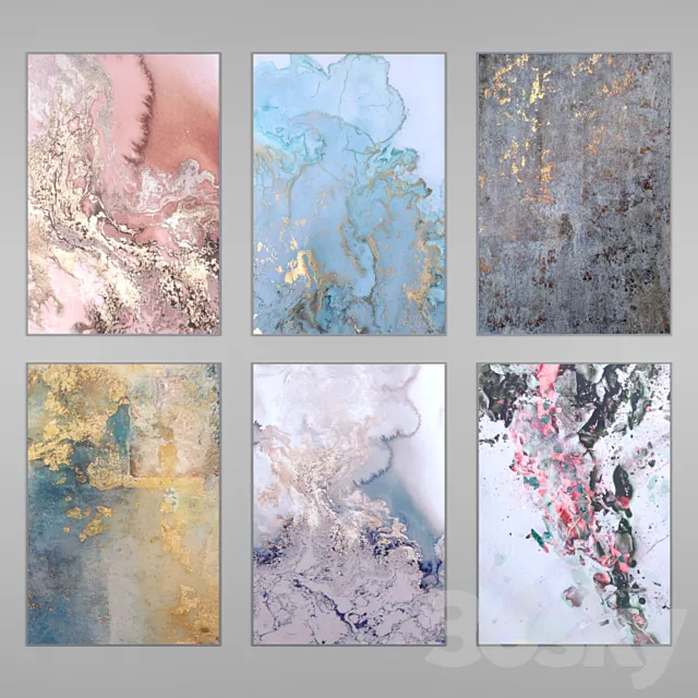 Wall Pictures 45 3D Model