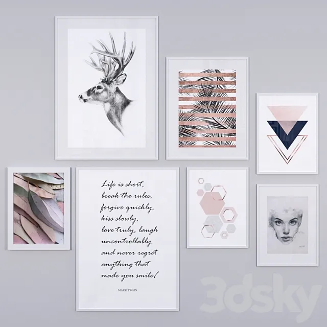 Wall Pictures 58 3DModel