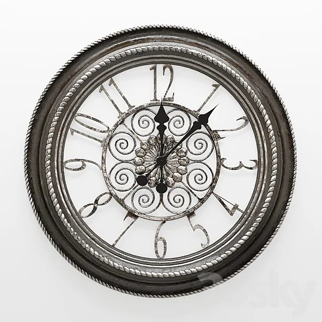 Wall Quartz Clock Hoff 3DModel