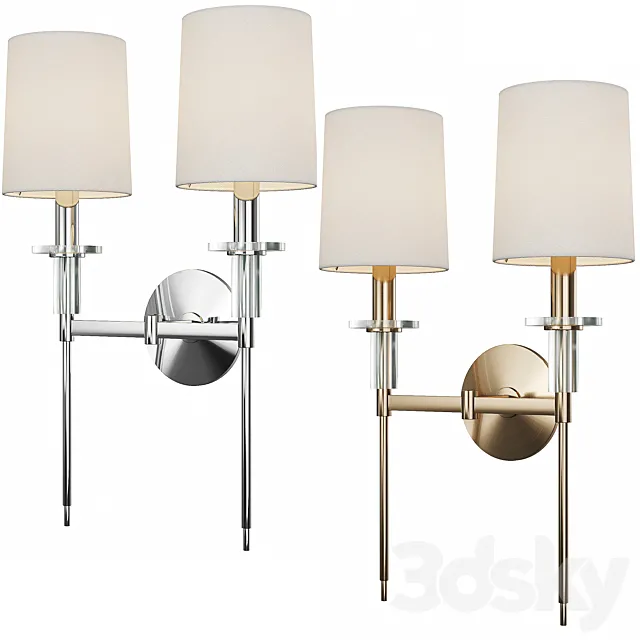 Wall scconce hudson valley amherst 3D Model