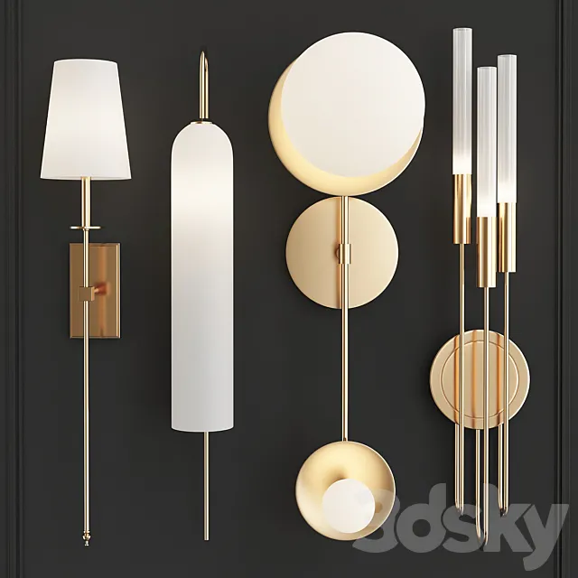 Wall Sconce Collections 3D Model