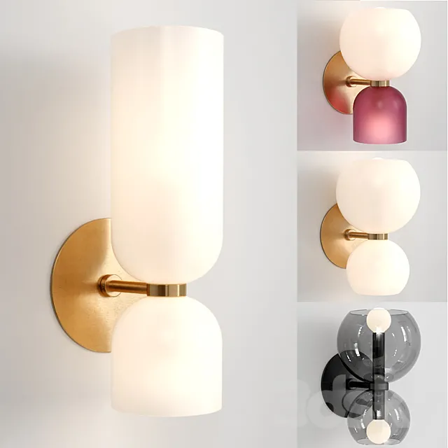 Wall Sconce set 3D Model