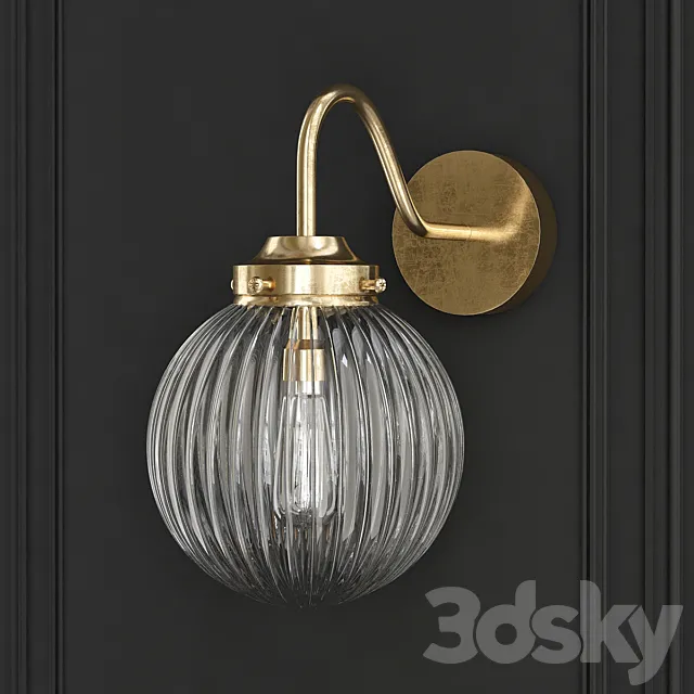 Wall Sconces - Two Kings 3D Model