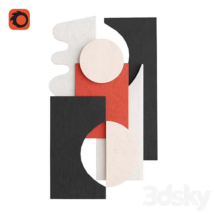 Wall sculpture 11 3D Model