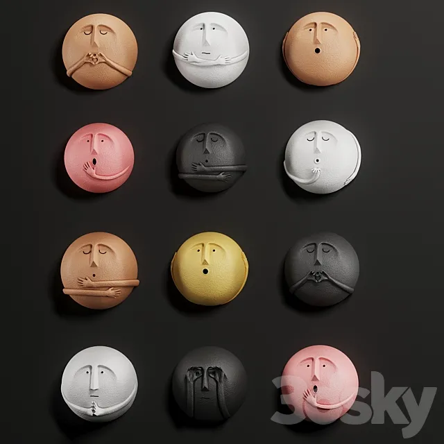 wall sculpture 3D Model