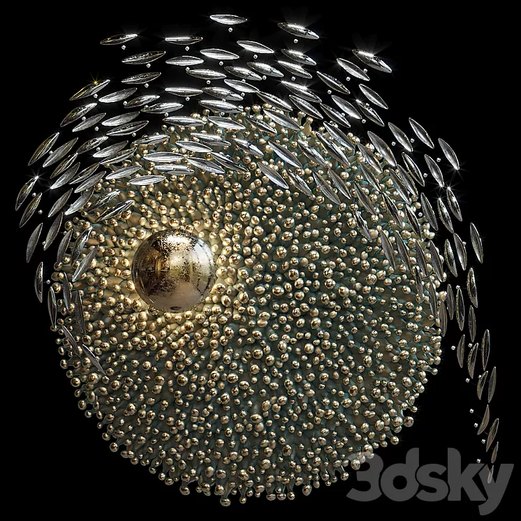 Wall sculpture Vargov Design - Reef 3D Model