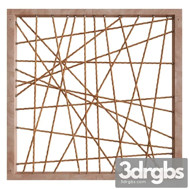 Wall Set Decor 1 1 3D Model Free