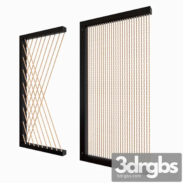 Wall Set Decor 6 3D Model Free