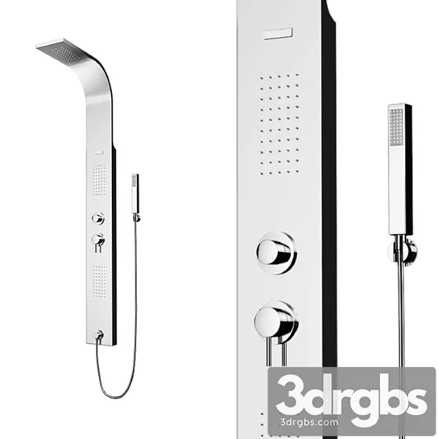 Wall Shower 3D Model Free