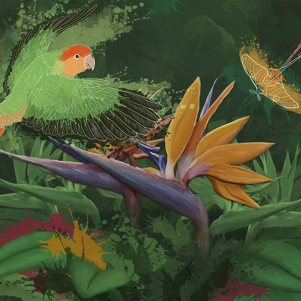 Wall Street - Wallpaper Birdly 3D Model