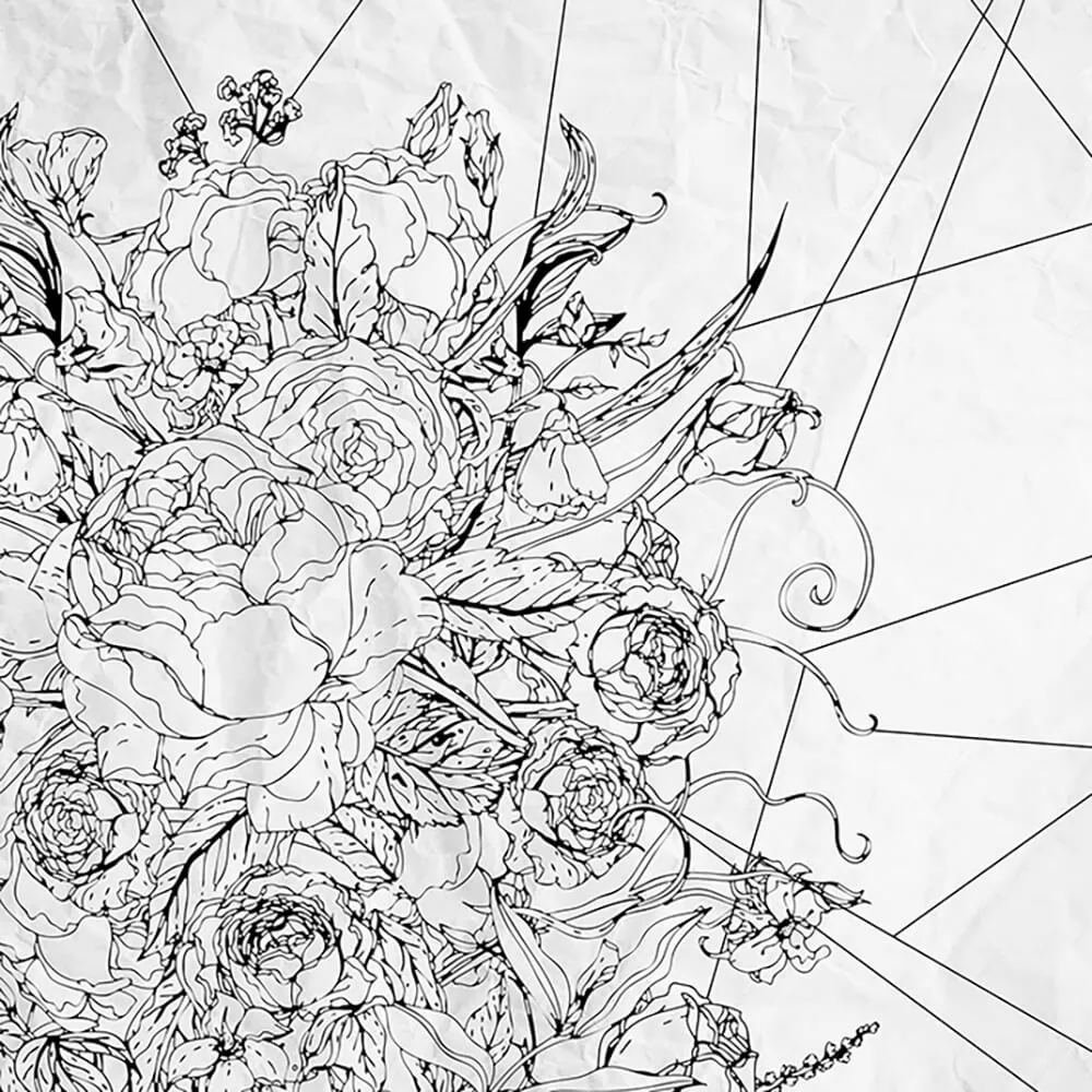 Wall Street - Wallpaper Florale 3D Model