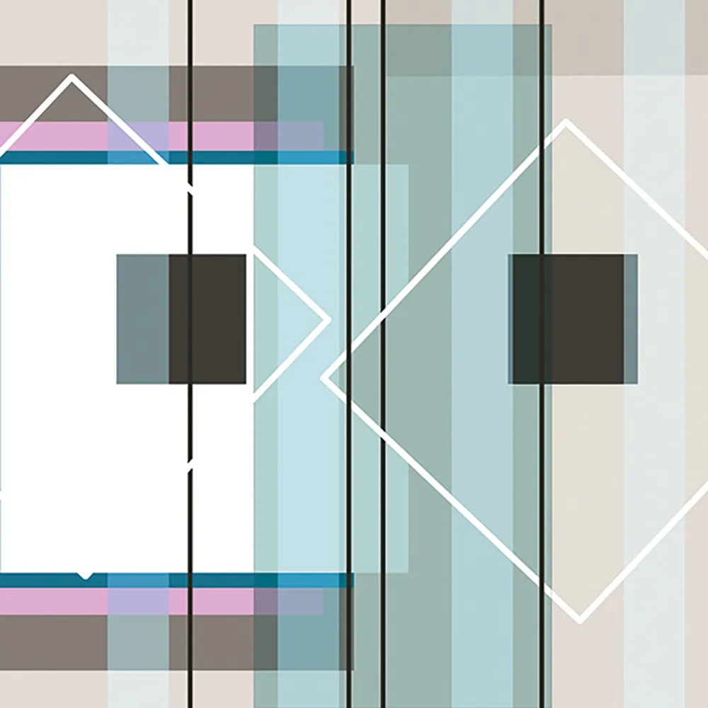 Wall Street - Wallpaper Geometry 3D Model