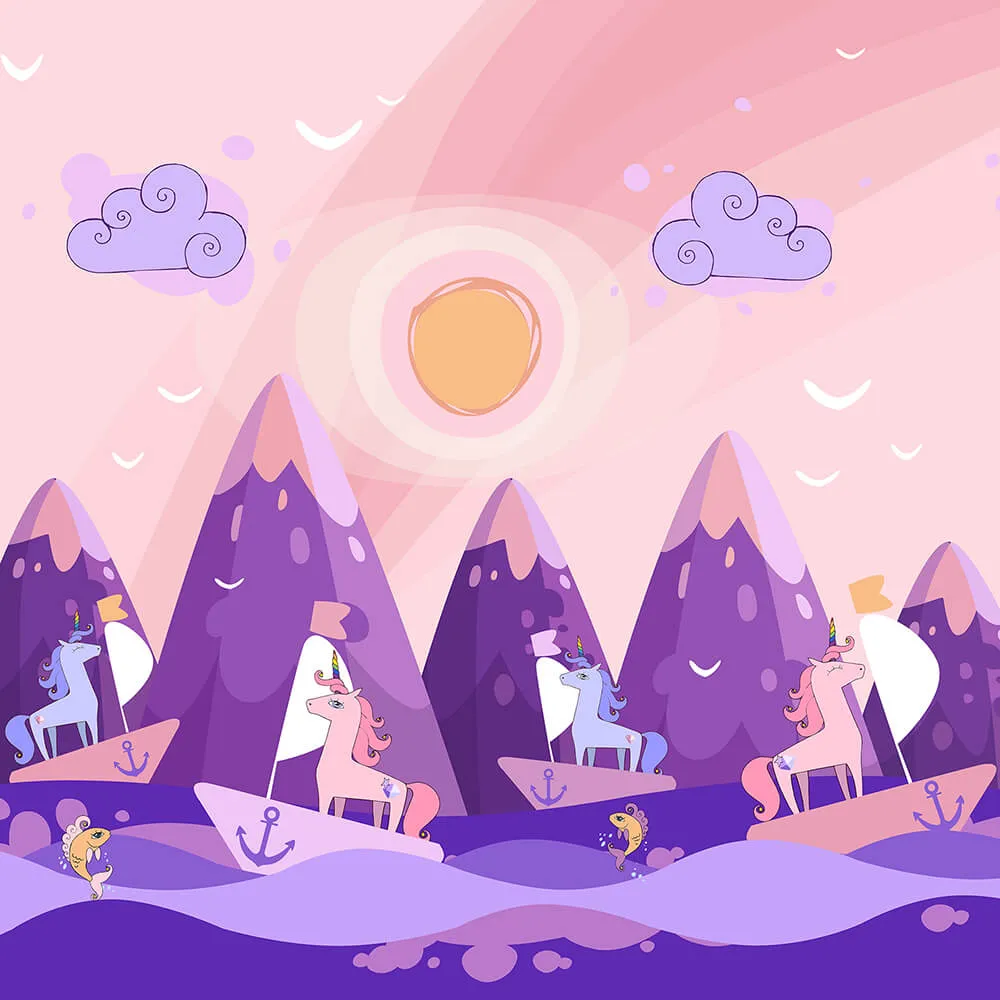 Wall Street - Wallpaper Unicorn Valley 3D Model