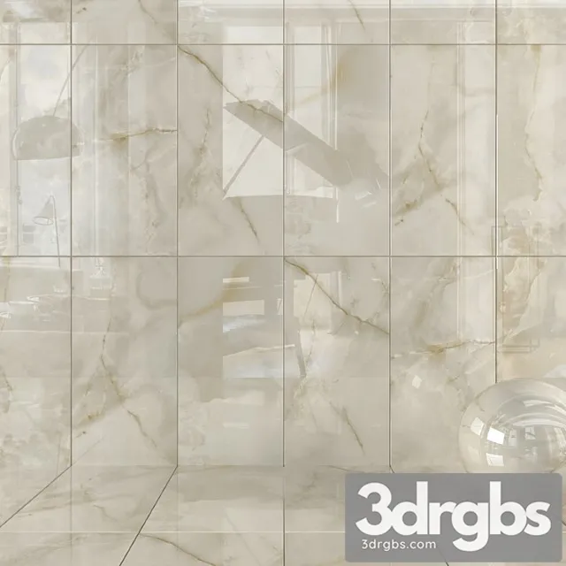 Wall tiles 394 onyx 3D Model Free
