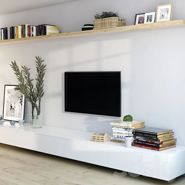 wall TV 3D Model