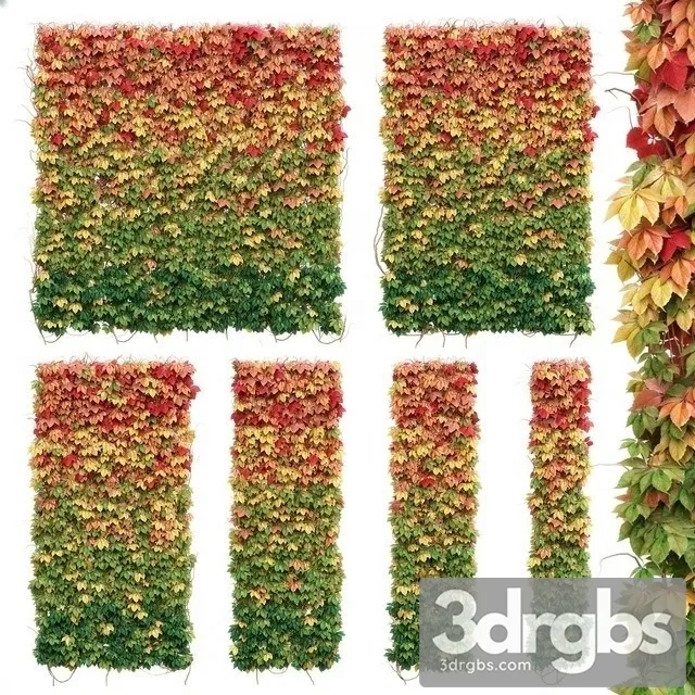 Wall Wine Set 3D Model Free