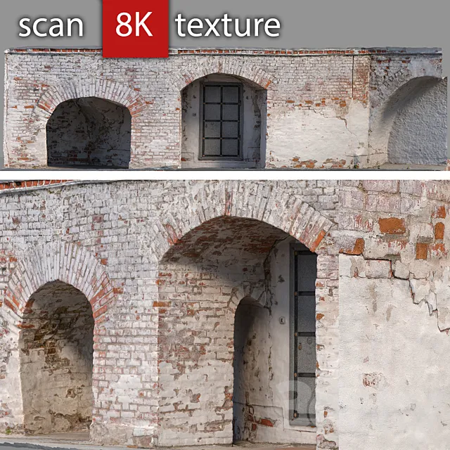 Wall with arch 2 Free Download