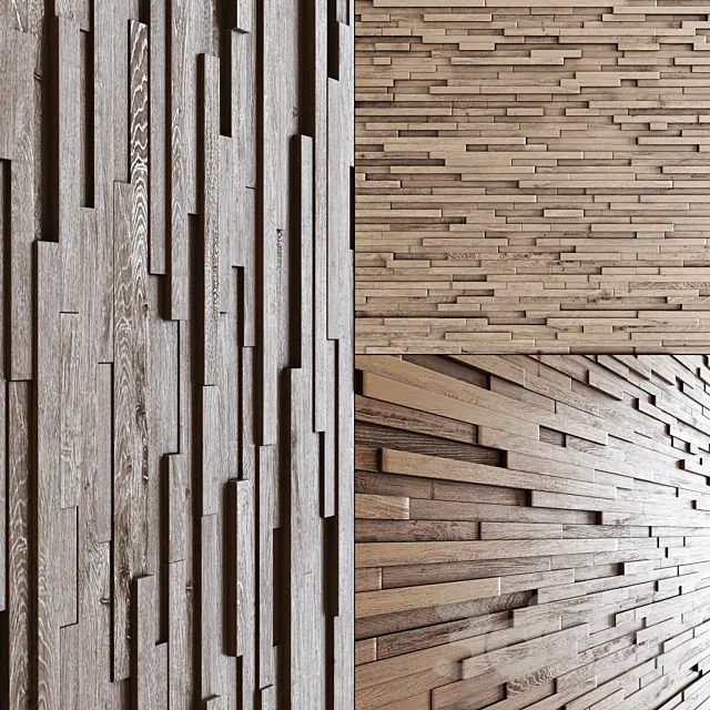Wall wood long rail n1 Free Download