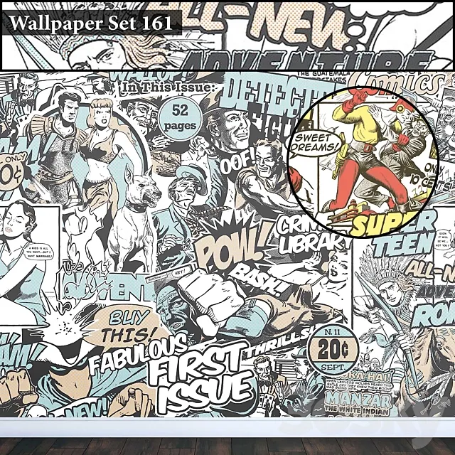 Wallpaper 161 3D Model