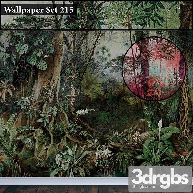 Wallpaper 215 3D Model Free