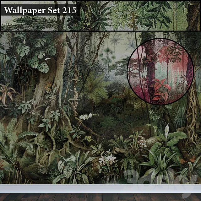 Wallpaper 215 3D Model