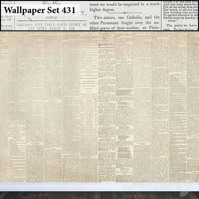 Wallpaper 431 3D Model