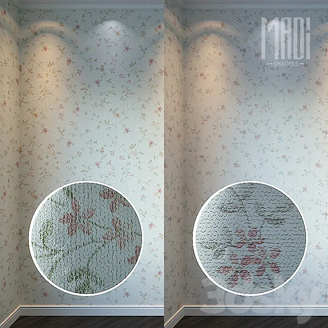 Wallpaper AS Creation 937701 937703 - 6K 3D Model