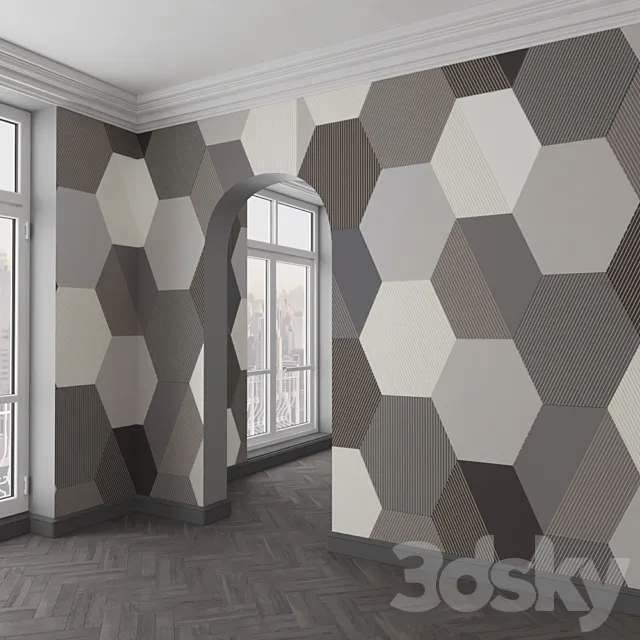 Wallpaper CASELIO 129 3D Model