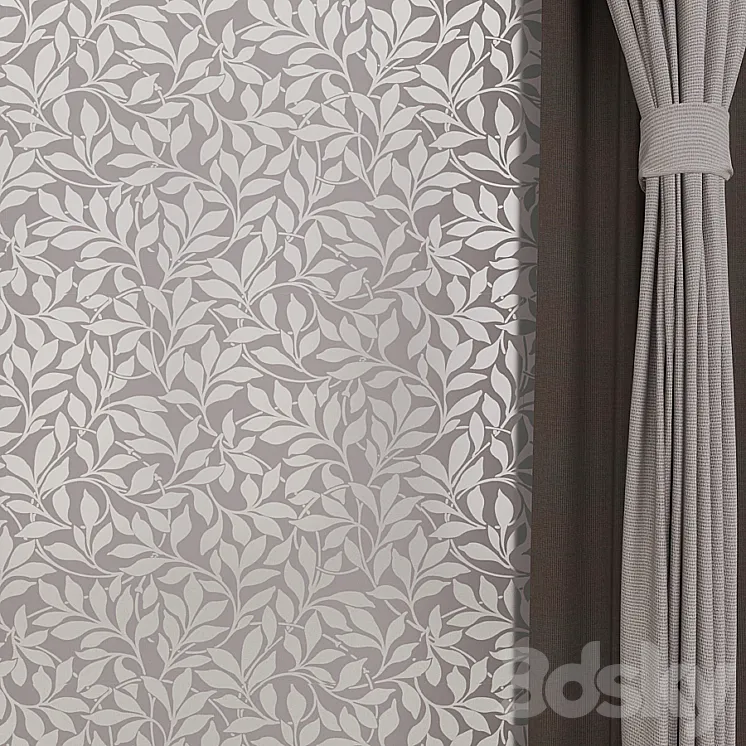 Wallpaper Cole – Son Charlie Wilson (5 products ASPEN BRANCH) 3D Model Free Download