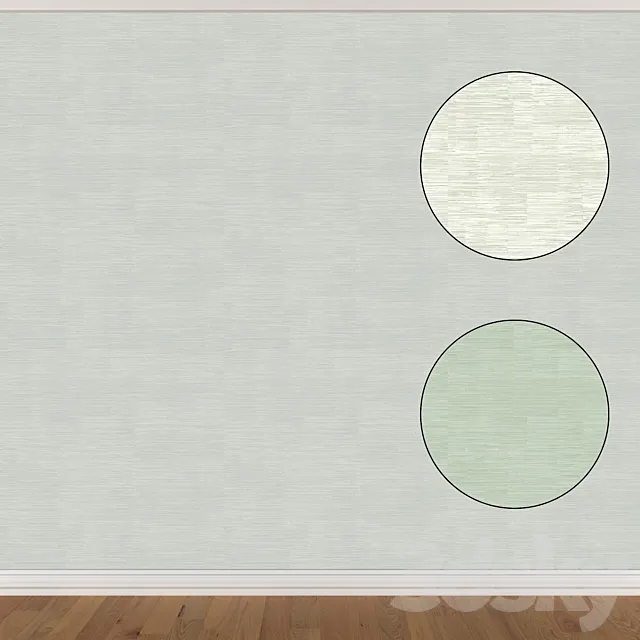 Wallpaper Set 1050 (3 colors) 3D Model