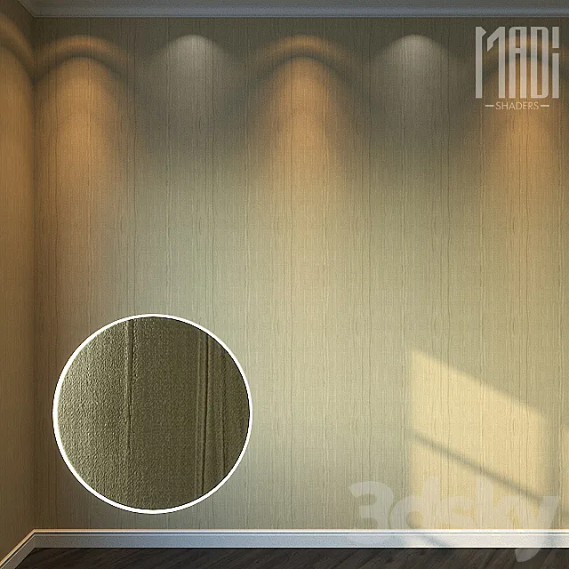 Wallpaper Sirpi 15923-9K Material 3D Model