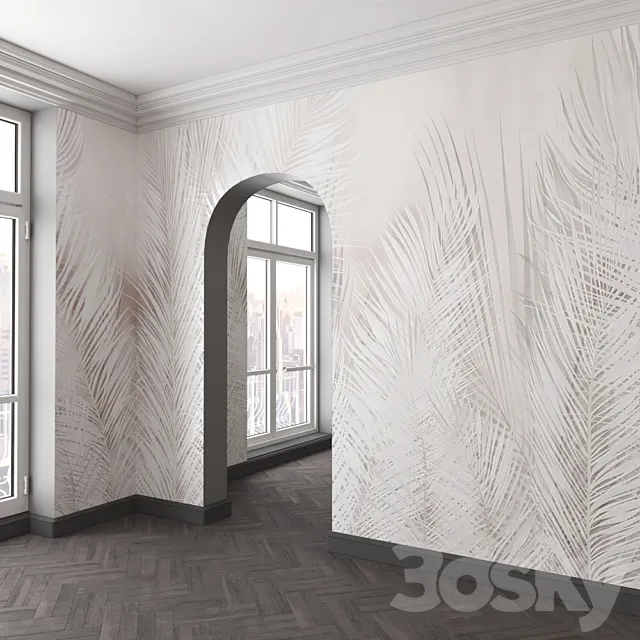 Wallpaper_Inkiostro Bianco_167 3D Model