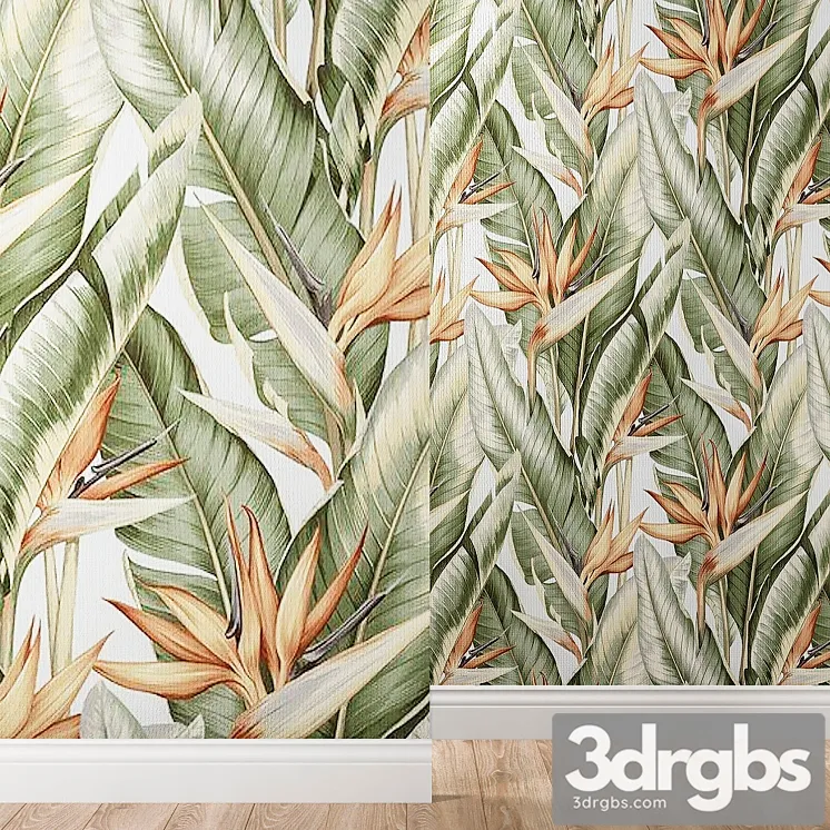 Wallpapers kt-exclusive collection palm springs 3D Model Free