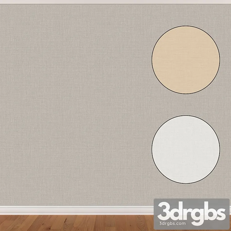 Wallpapers set 353 (3 colors) 3D Model Free