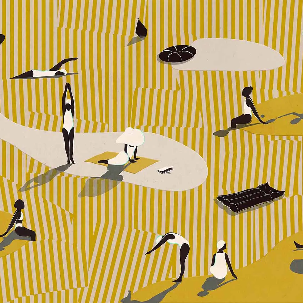 WallPepper - Wallpaper Bagnanti 3D Model