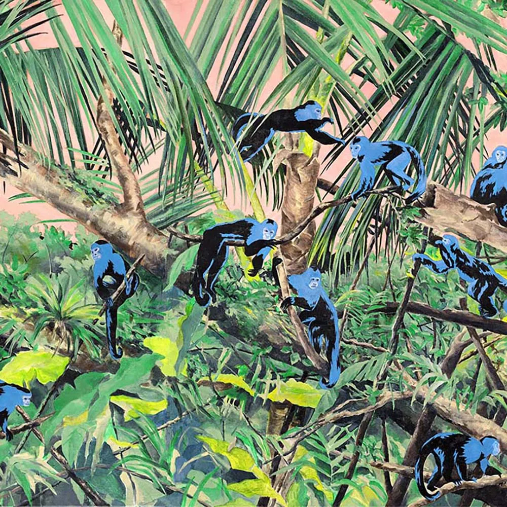 WallPepper - Wallpaper Brass monkey 3D Model