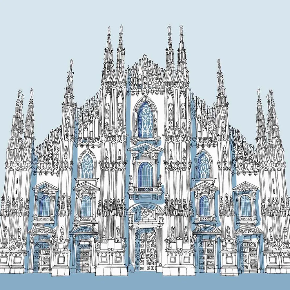 WallPepper - Wallpaper Duomo Milano 3D Model