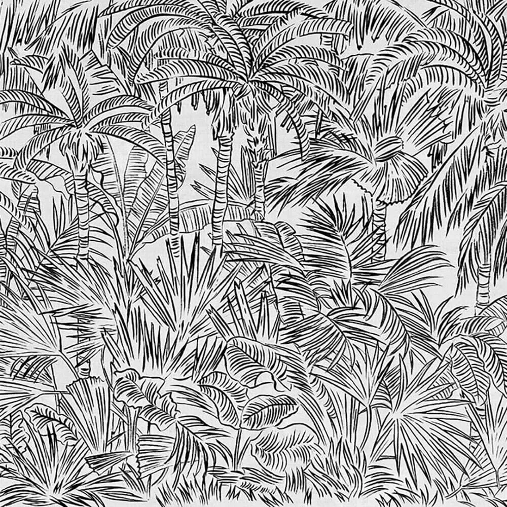 WallPepper - Wallpaper Inked tropical 3D Model