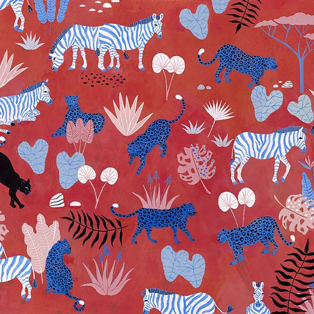 WallPepper - Wallpaper Rosso Savana 3D Model