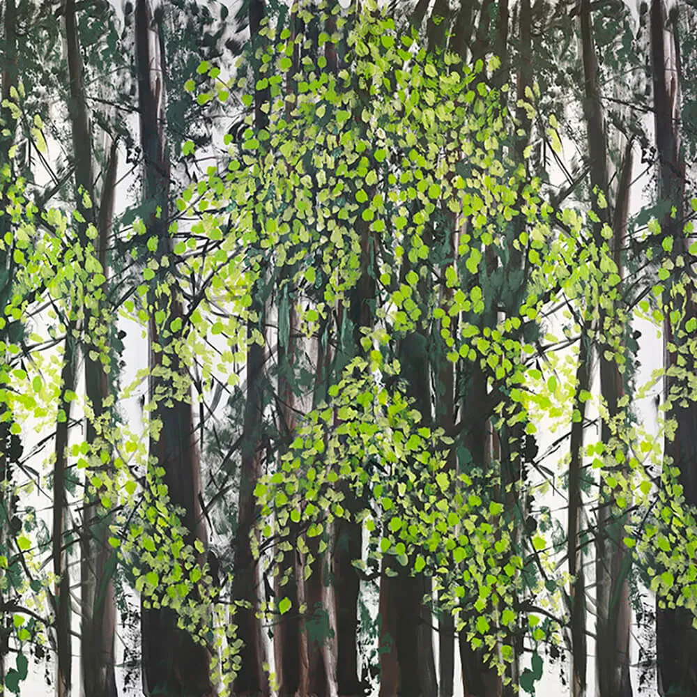 WallPepper - Wallpaper Spring Forest 3D Model