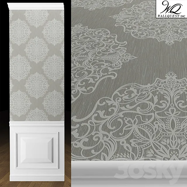 Wallquest Trois Wallpaper part 2 3D Model