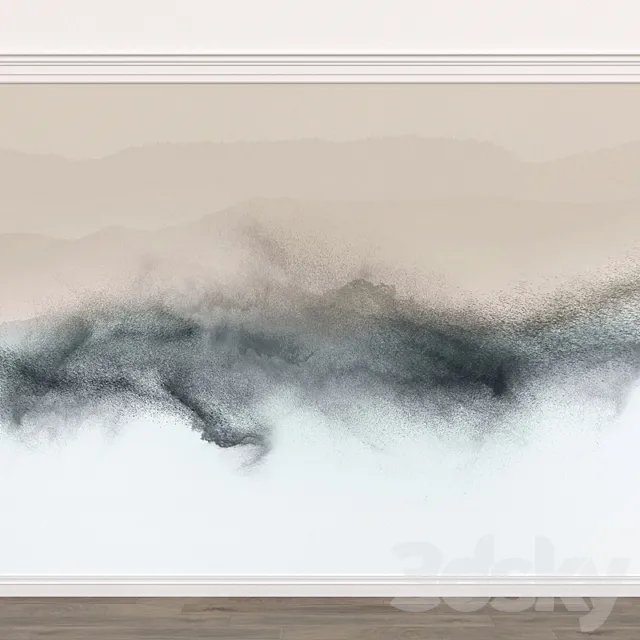 WALLSTREET _ wallpapers _ Euphoria 11 3D Model