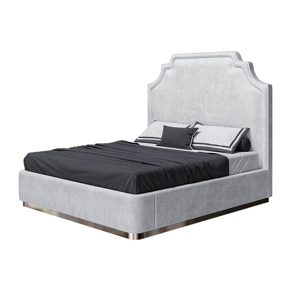 Wall&Wall - Soft bed Belezza 3D Model