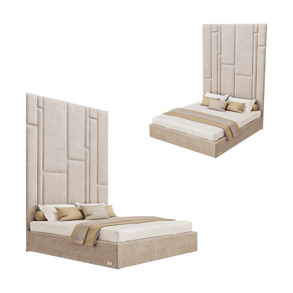 Wall&Wall - Soft bed Blondie 3D Model
