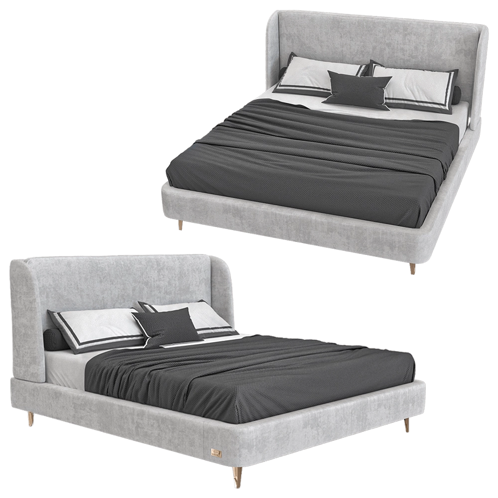 Wall&Wall - Soft bed Combi 3D Model