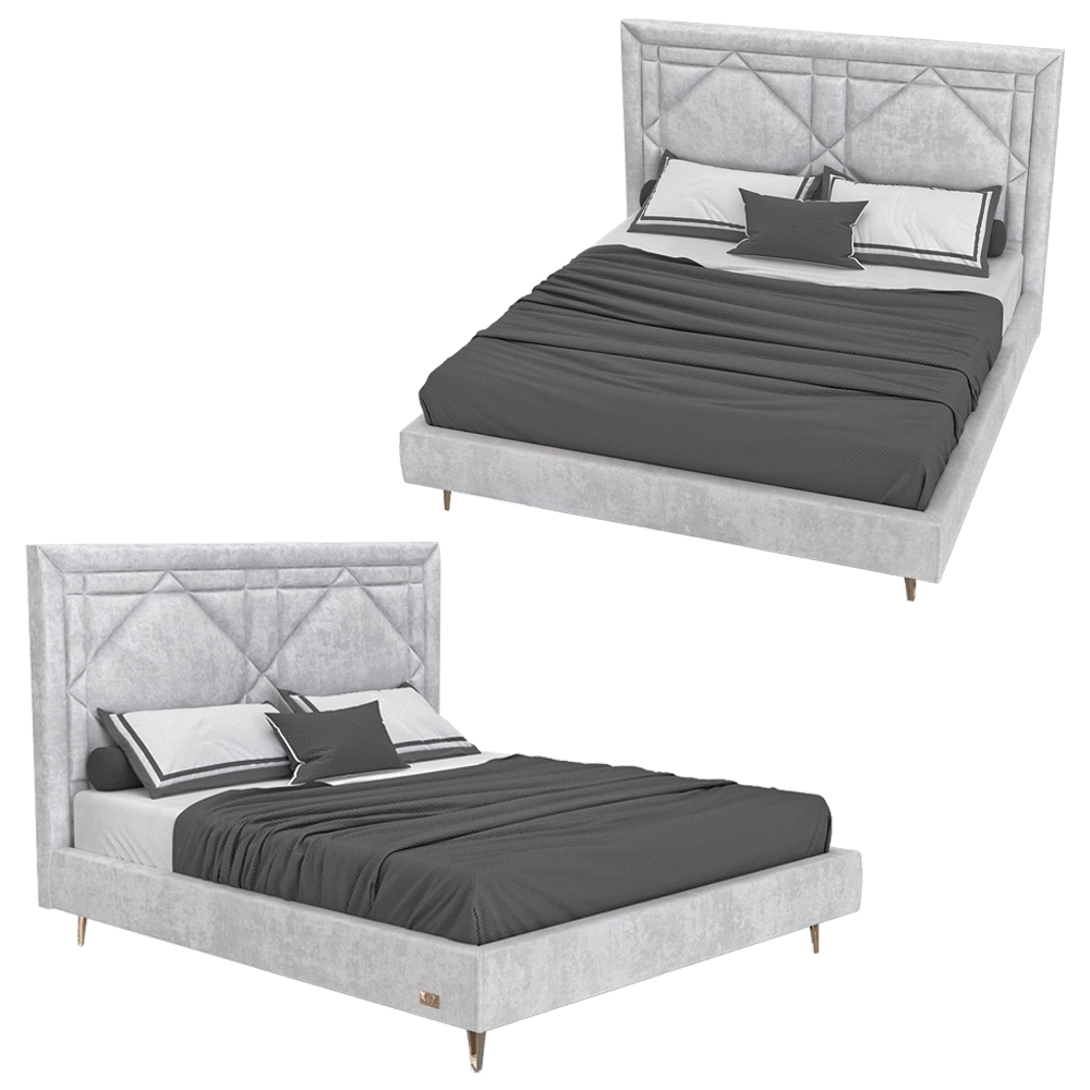 Wall&Wall - Soft bed De Coco 3D Model