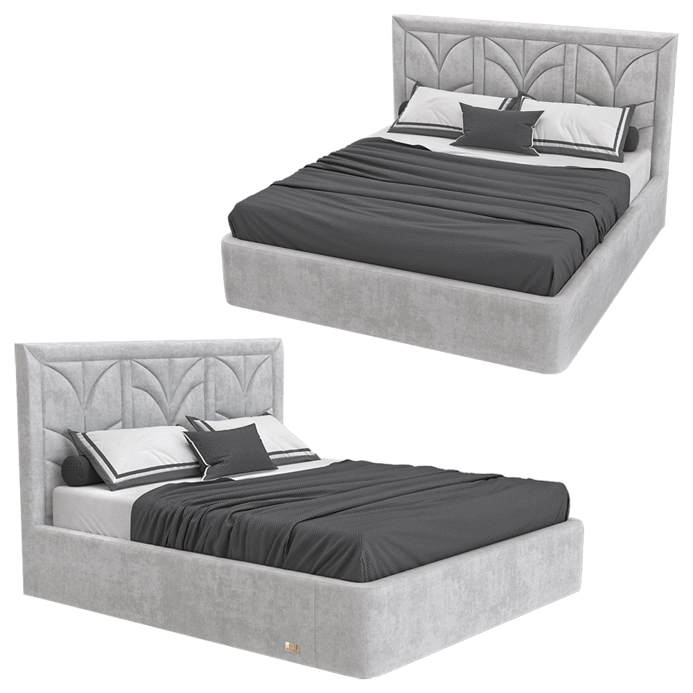 Wall&Wall - Soft bed Doux 3D Model