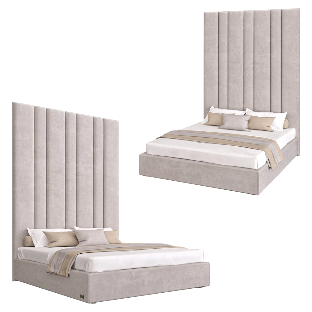 Wall&Wall - Soft bed Honey 3D Model
